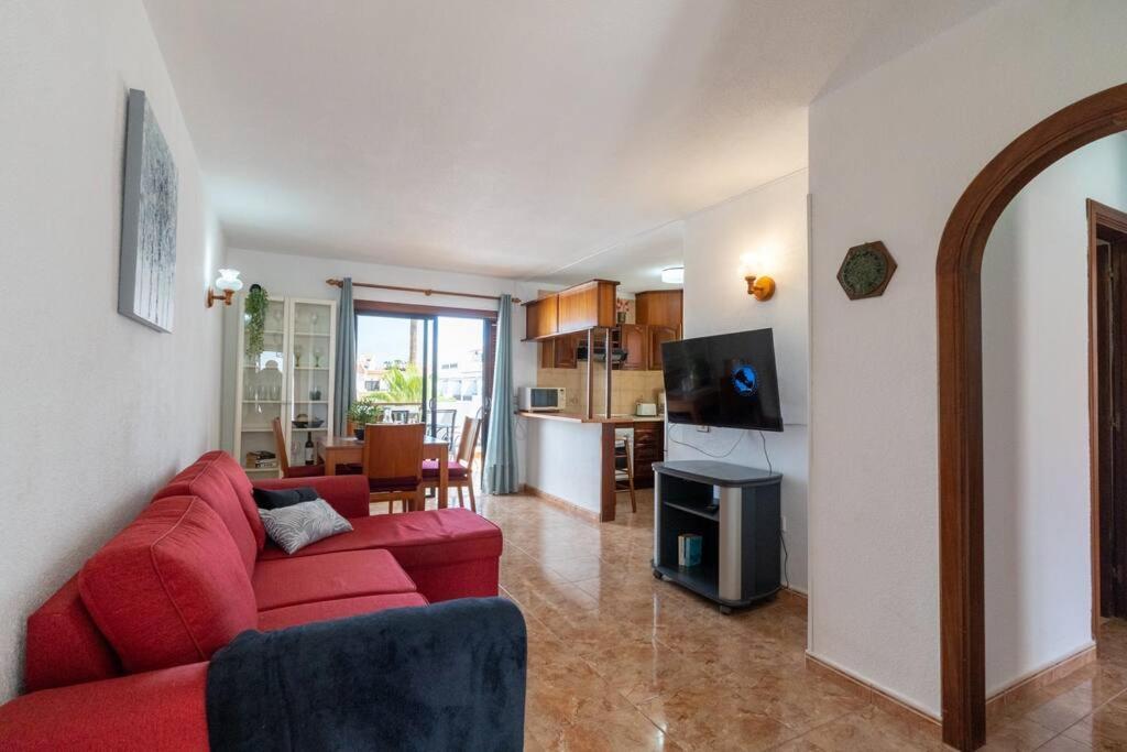 Apartamento Con 2 Terrazas En Los Cristianos 洛斯克里斯蒂亚诺斯 外观 照片