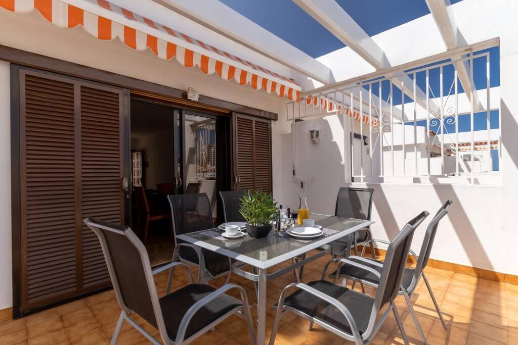 Apartamento Con 2 Terrazas En Los Cristianos 洛斯克里斯蒂亚诺斯 外观 照片